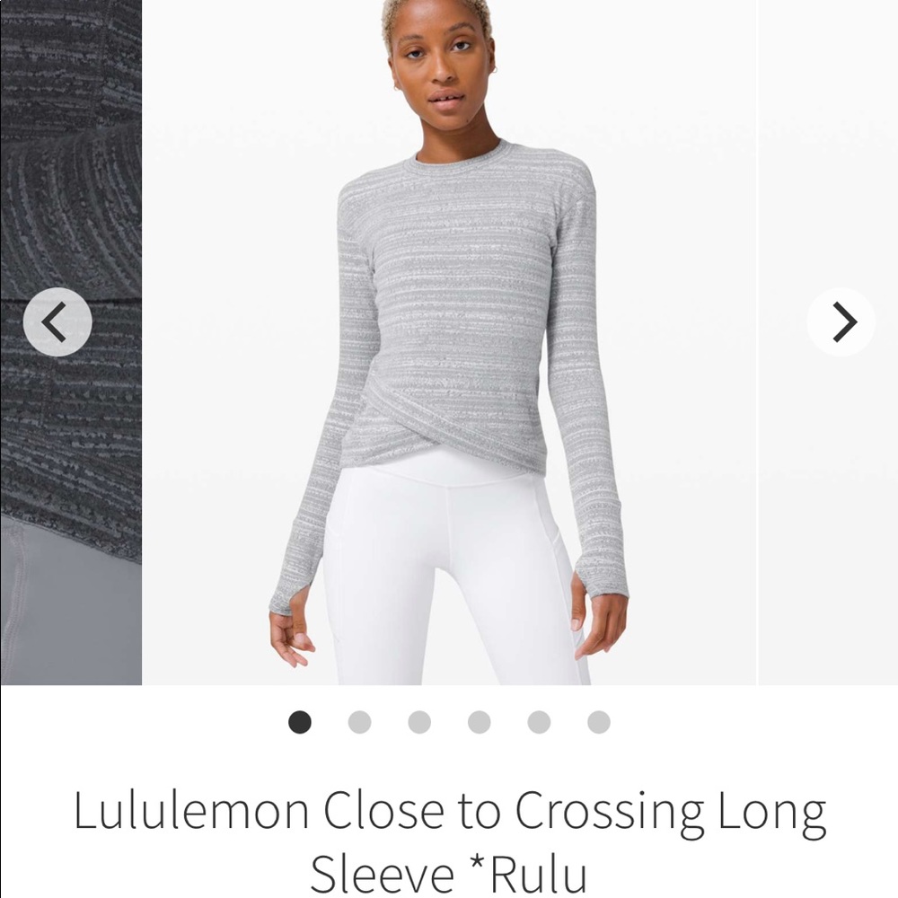 Lululemon Close to Crossing Long Sleeve Rulu